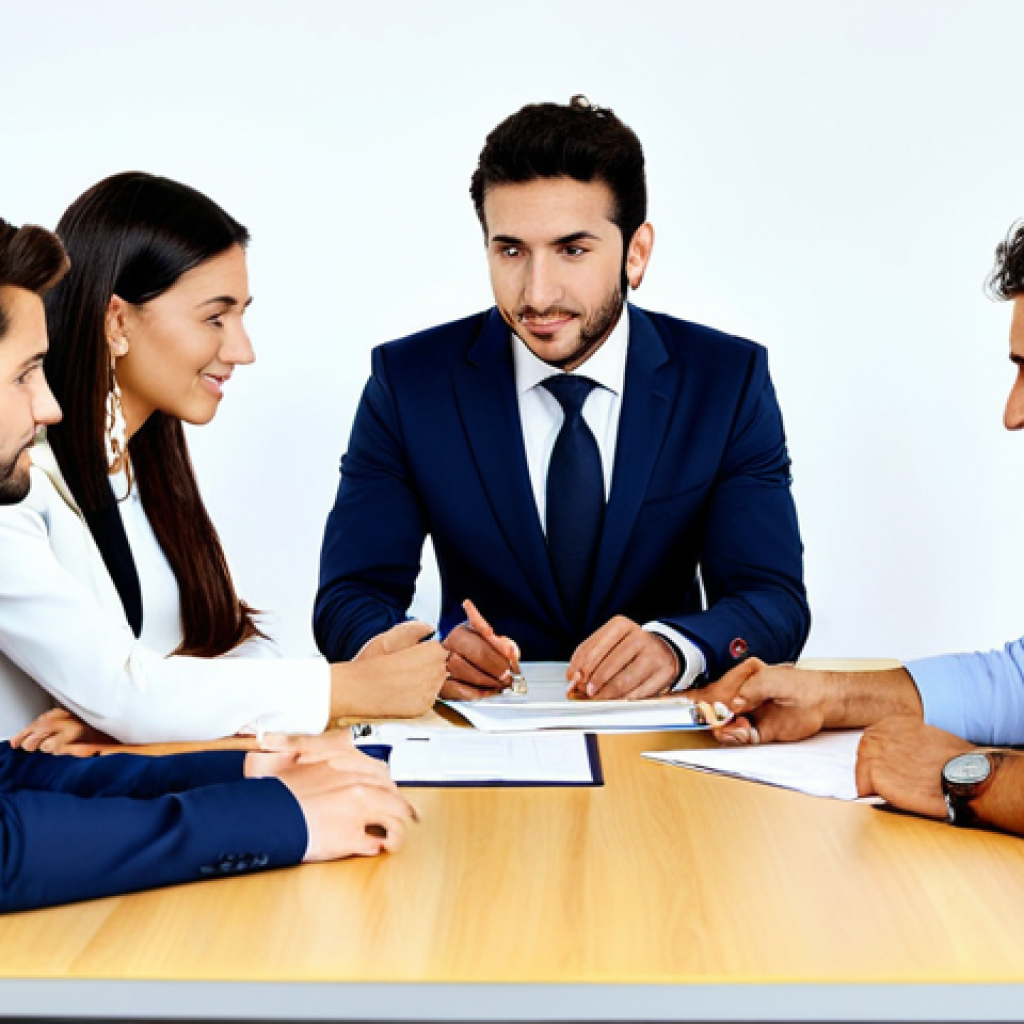 국제커뮤니케이션 실무와 이론의 균형 - Multinational Team Meeting**

"A diverse group of business professionals collaborating around a conf...